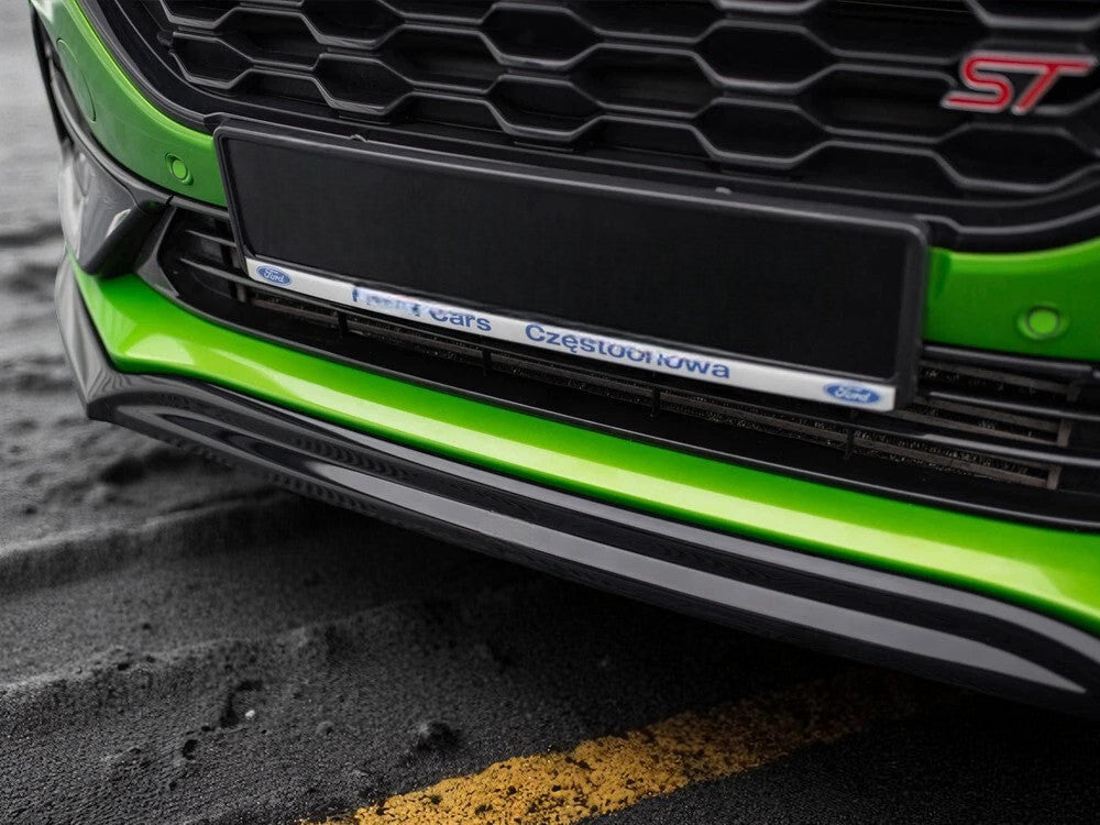 🔥Splitter Anteriore V2 in ABS Nero Lucido per Ford Puma ST🔥