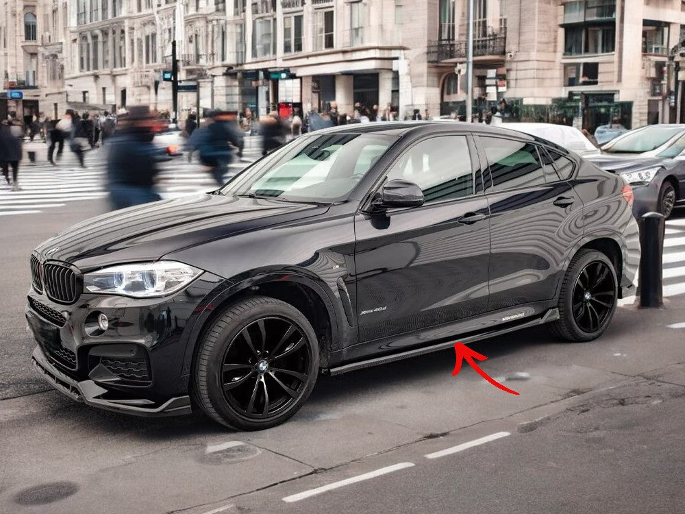 ✨MINIGONNE laterali V2 design per BMW X6 M-Sport F16✨