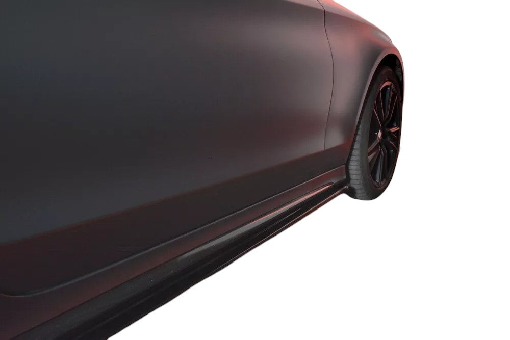 ✨MINIGONNE laterali design lucido ABS per Mercedes C W205 Coupe 2015-2018✨