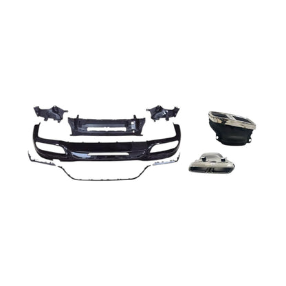 ✨Diffusore+ Terminali Di Scarico(CROMO)Adatto Per  Mercedes S W222 Restyling✨