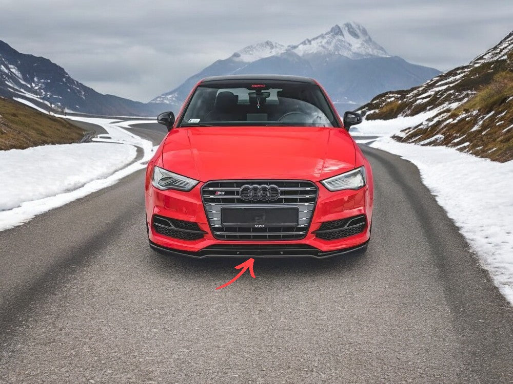 ✨SPLITTER anteriore V2 per AUDI S3/A3 S-LINE 8V 2013-2016✨