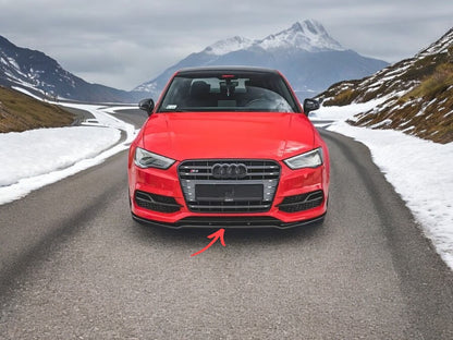 ✨SPLITTER anteriore V2 per AUDI S3/A3 S-LINE 8V 2013-2016✨