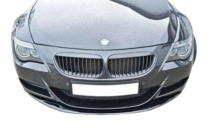✨SPLITTER  anteriore V1 design nero lucido ABS ADATTO per BMW M6 E63 ✨