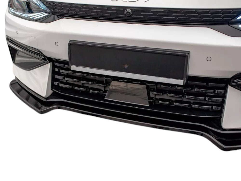 ✨SPLITTER V1 ADATTO per Kia EV6 GT-Line MK1 Nero Lucido ABS 2021+✨