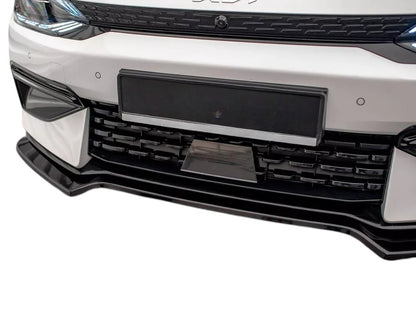 ✨SPLITTER V1 ADATTO per Kia EV6 GT-Line MK1 Nero Lucido ABS 2021+✨