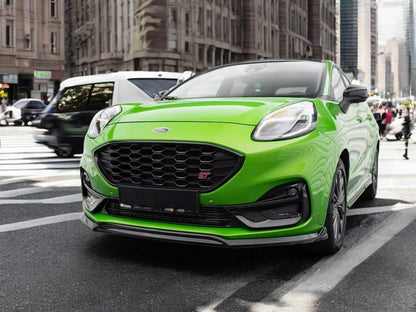 ✨Splitter anteriore V2 per Ford Puma ST nero lucido ABS 2021+✨