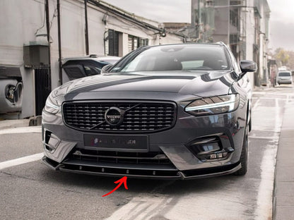✨SPLITTER per Volvo V90 R-Design MK2 Nero Lucido ABS 2016-2020✨