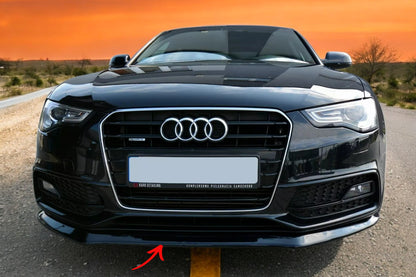 ✨Splitter V1 design lucido ABS per Audi S5/A5 S-Line 8T FL 2011-2016✨