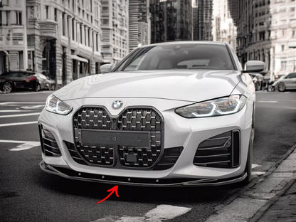 ✨SPLITTER V3 nero lucido design BMW Serie 4 Gran Coupe M-Pack G26 2021+✨