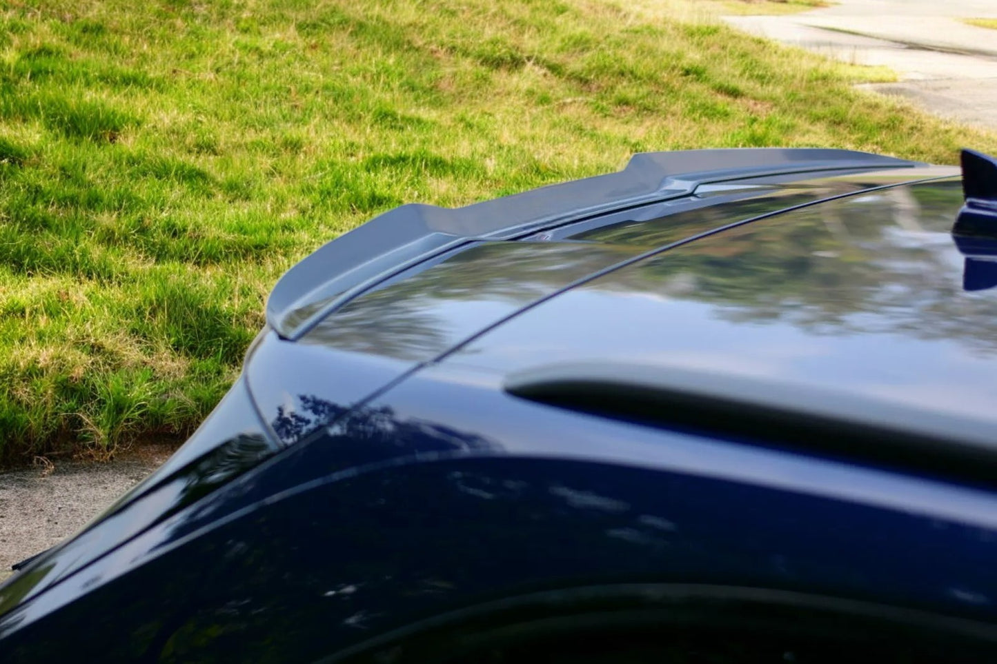 ✨SPOILER CAP  Nero Lucido ABS ADATTO per Audi RS4 B9 Avant 2017+✨