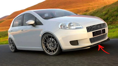 ✨SPLITTER Nero Lucido ABS ADATTO  per Fiat Grande Punto 2005-2012✨