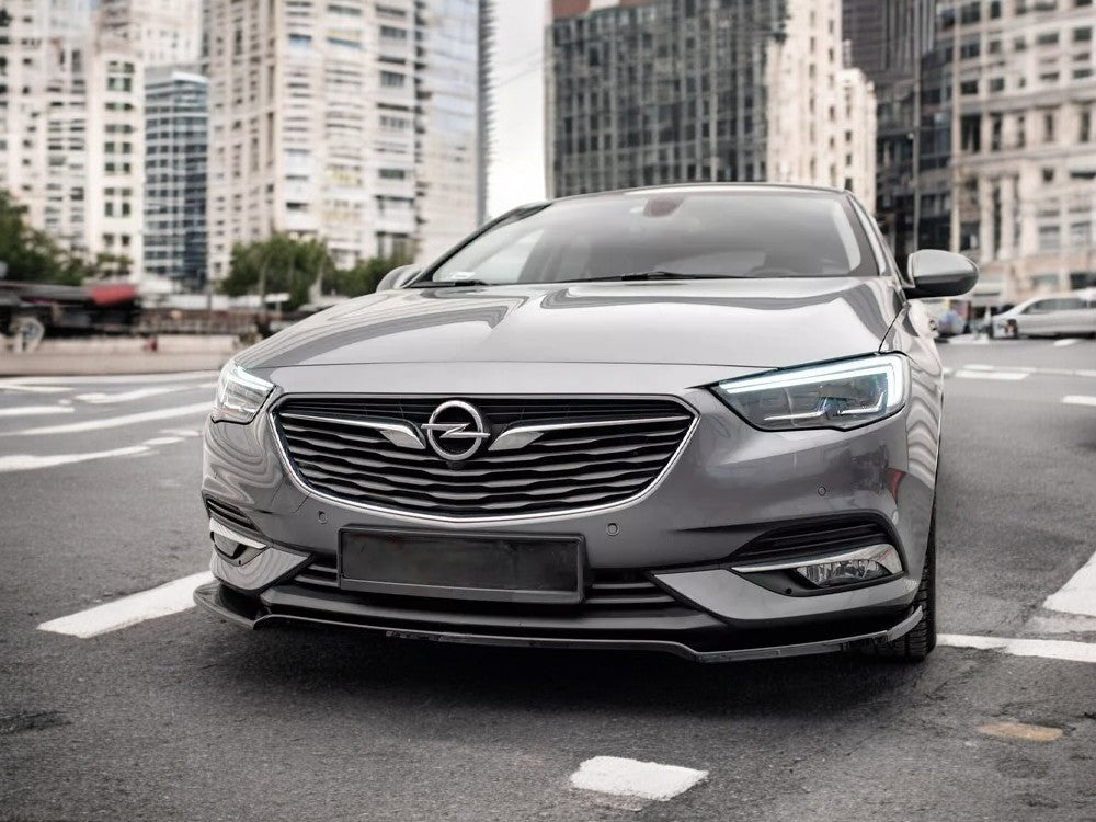 ✨Splitter anteriore V3 nero lucido ABS per Vauxhall/Opel Insignia MK2 2017-✨