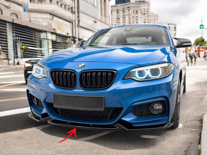 ✨SPLITTER V2 nero lucido design BMW confezione da 2 M F22 2013-2019✨