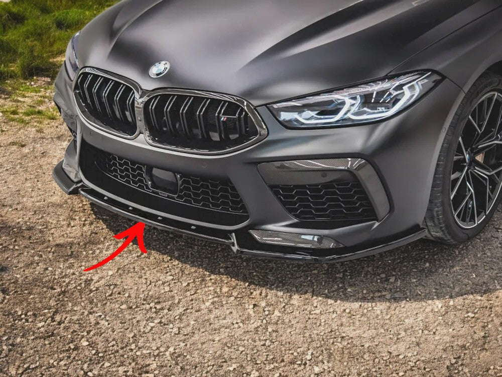 ✨SPLITTER V3 design lucido ABS per BMW M8 Gran Coupe F93 2019+✨
