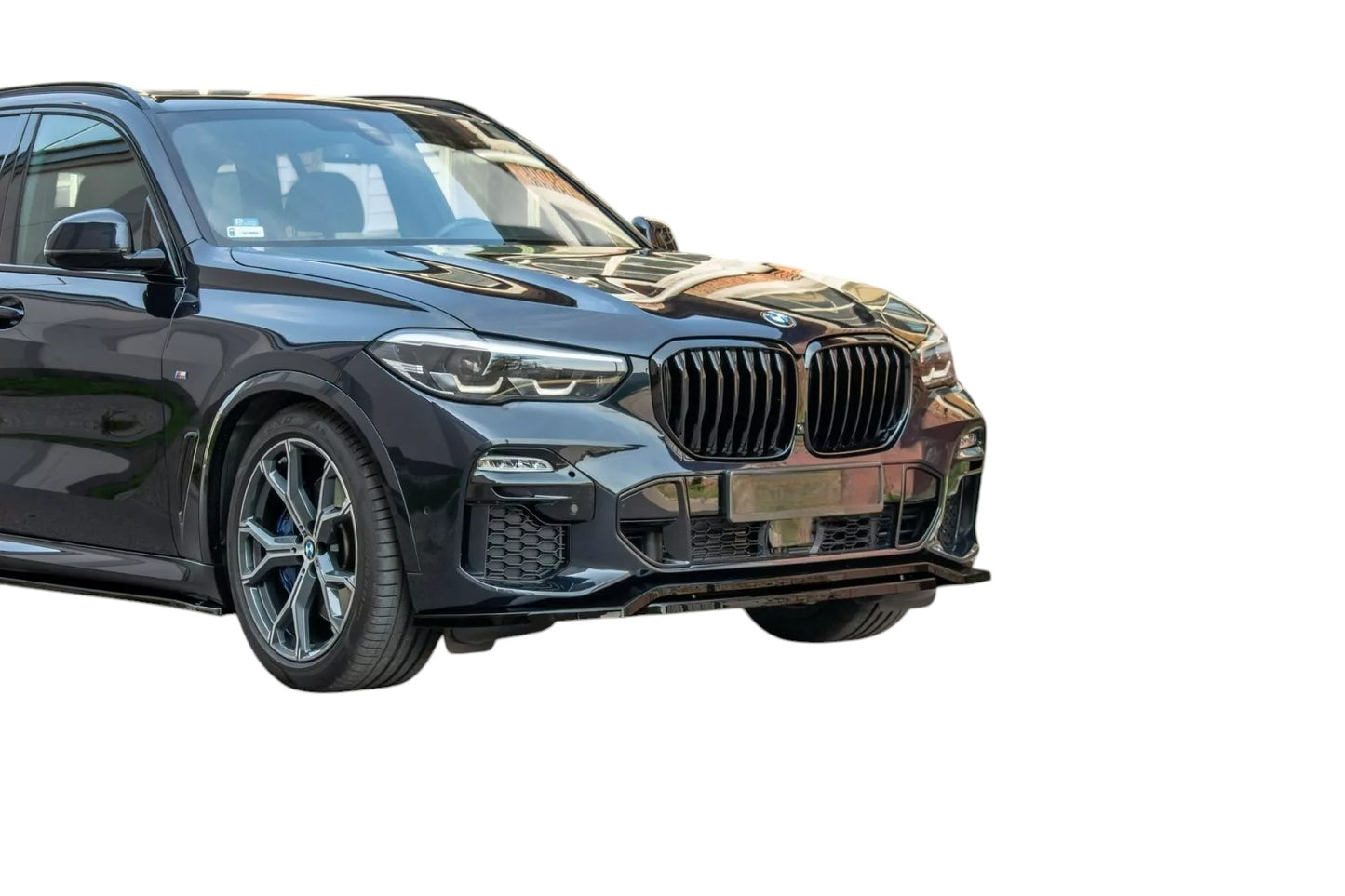 ✨MINIGONNE LATERALI design nero lucido ABS per BMW X5 G05 M-pack✨