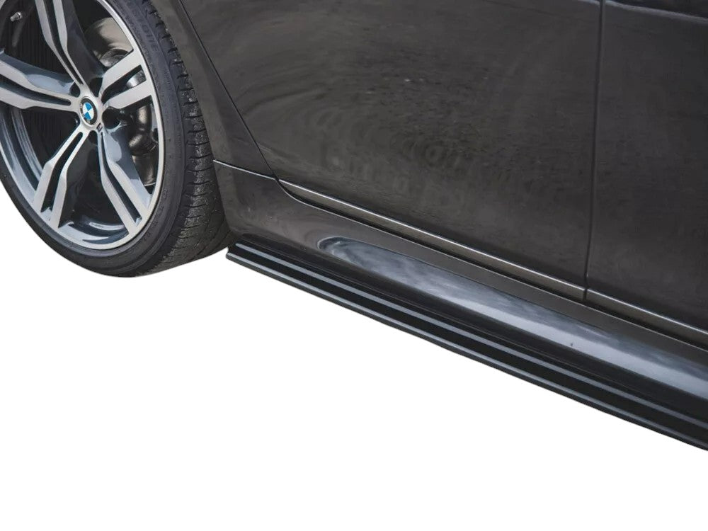 ✨MINIGONNE laterali nero lucido ABS per BMW confezione da 7 M G11 2015-2018✨