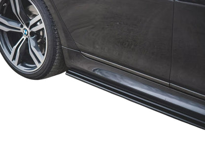 ✨MINIGONNE laterali nero lucido ABS per BMW confezione da 7 M G11 2015-2018✨