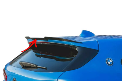 ✨SPOILER ALA AGGIUNTIVA Design Nero Lucido ABS Per BMW X2 F39 M Sport 2016+✨