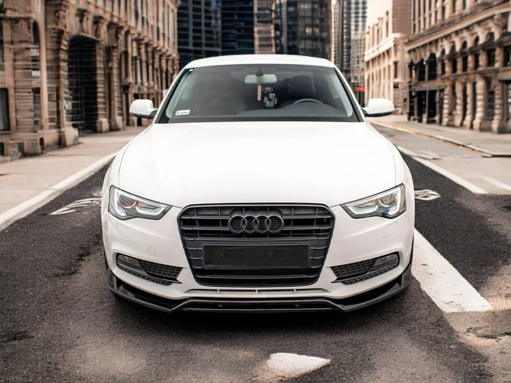 ✨Splitter Anteriore V2 per Audi A5 8T Coupe Facelift Lucido Nero ABS✨