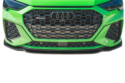 ✨SPLITTER V1 design nero lucido ABS per Audi Rsq3 (F3)  2019+✨