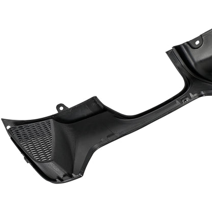 Diffusore posteriore paraurti doppio adatto per BMW Serie 4 Coupe F32 F82 Sport
