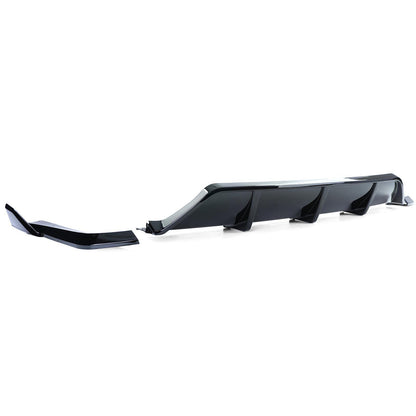 Rear Diffuser Performance Look Gloss Black Compatible for BMW X5 F15 13-18 