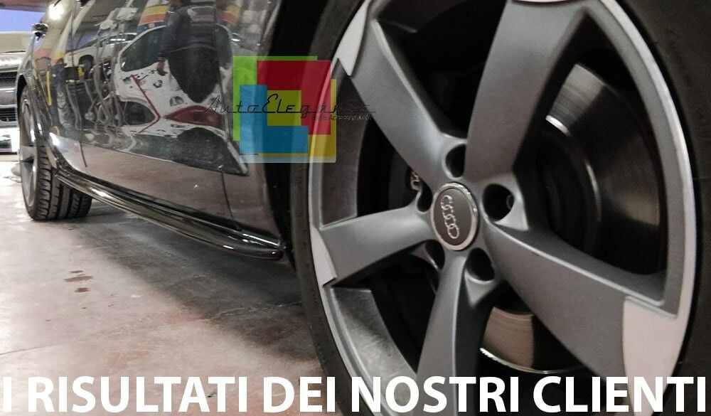 SKIRTS SUITABLE FOR AUDI A4 B8 LOOK SLINE RAW