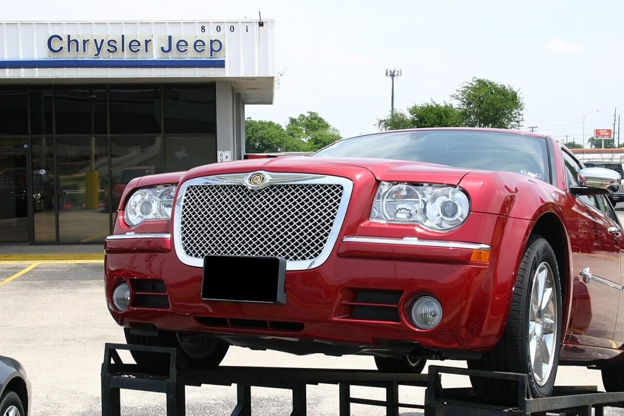 Sport Radiatore Grill Chrome Honeycomb per Chrysler 300C Limo Touring 04-11