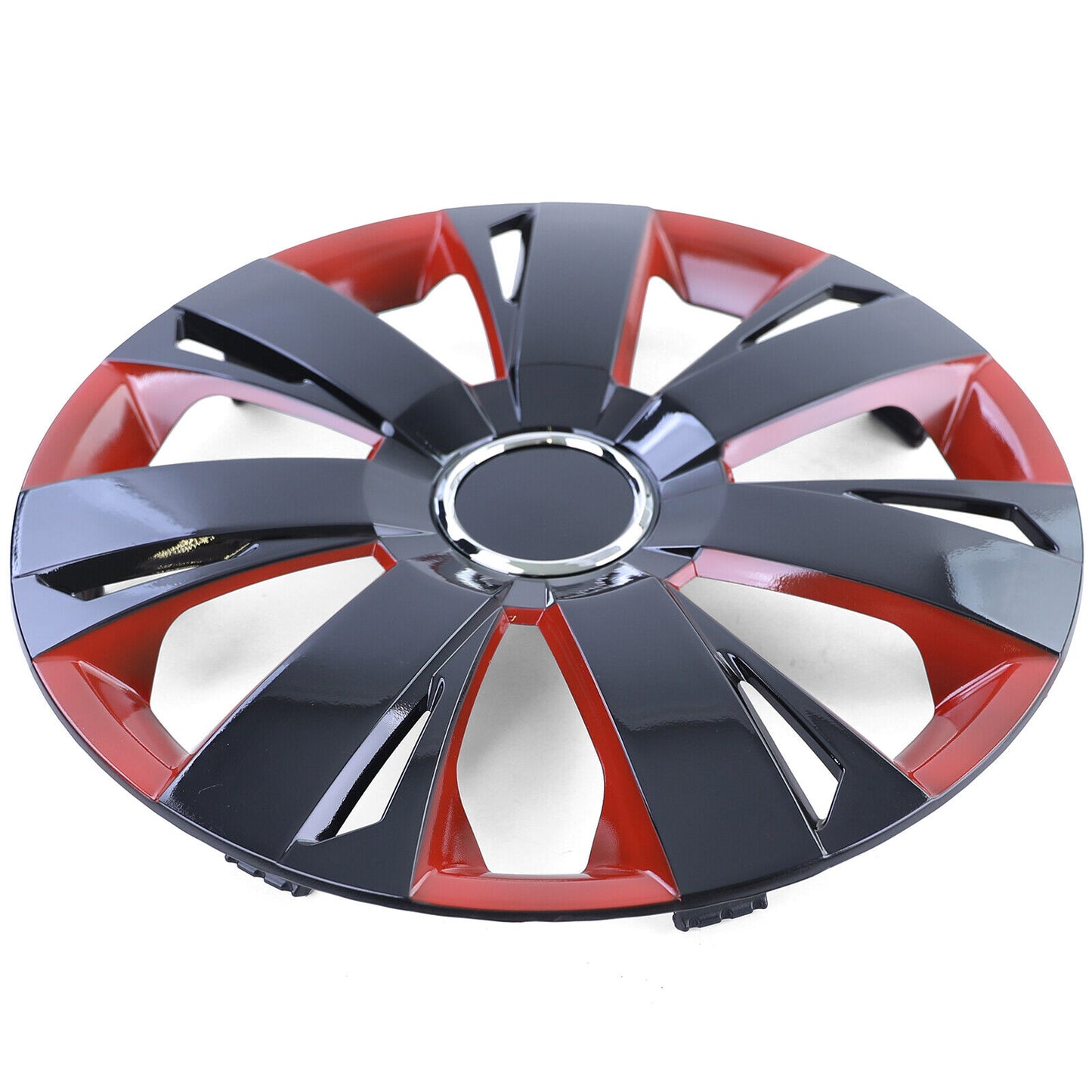 Copricerchi Tenzo-R XI per cerchi in acciaio 15"" nero rosso