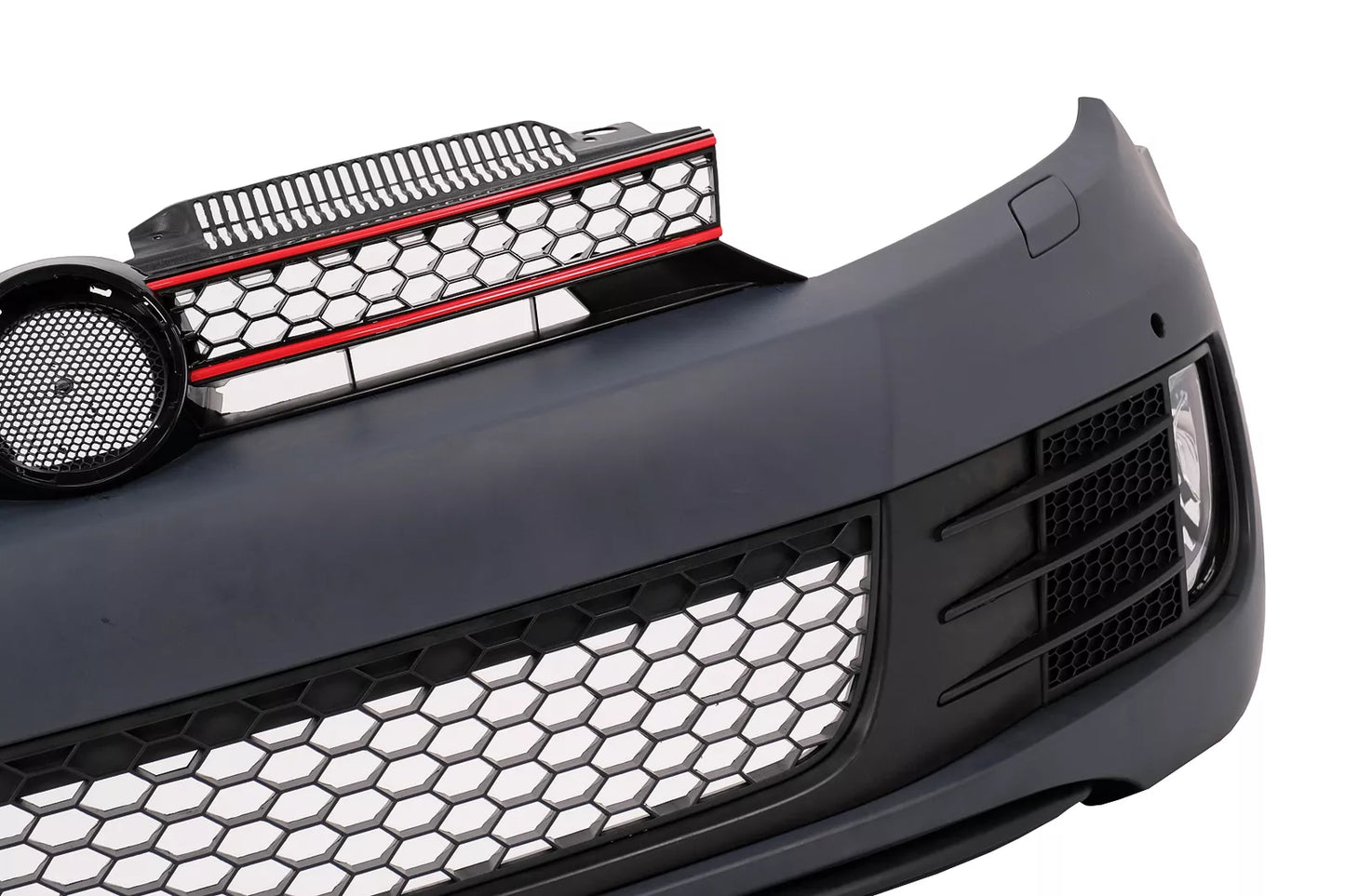 🔥Paraurti anteriore per VW Golf VI 6 08-13 Griglia Fendinebbia GTI Look🔥