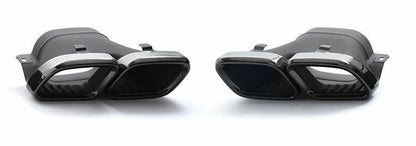 DIFFUSORE POSTERIORE + SCARICO (NERO) CON LOOK C63 AMG PER MERCEDES A205 C205