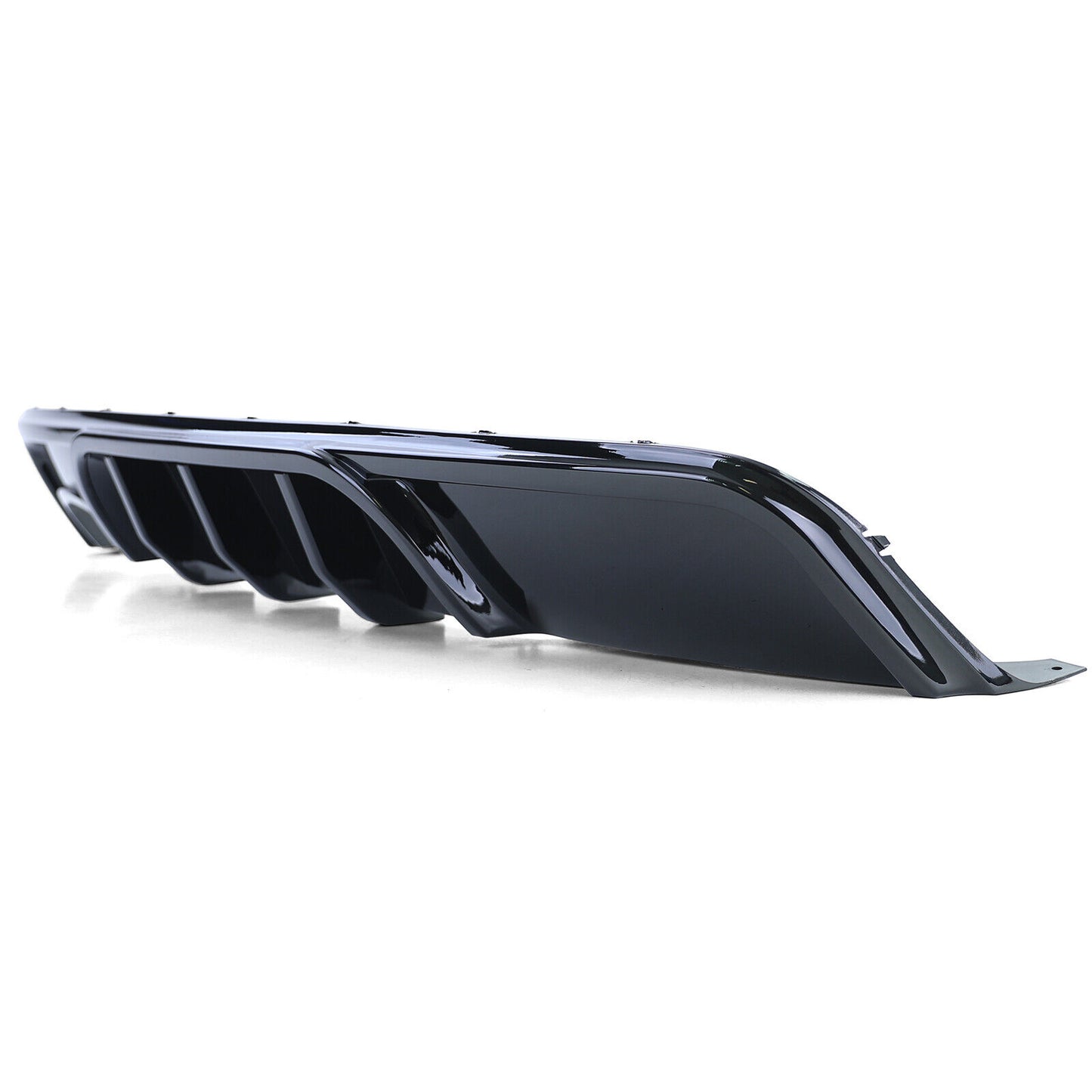 Rear Diffuser Sport Performance Gloss Black Compatible for BMW 1 Series E82 E88 07-13 
