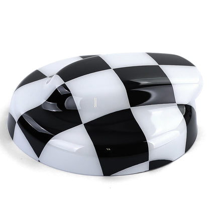 Coperchio serbatoio nero bianco per mini R56 R57 R58 R59 R60- AUTOELEGANCERICAMBI