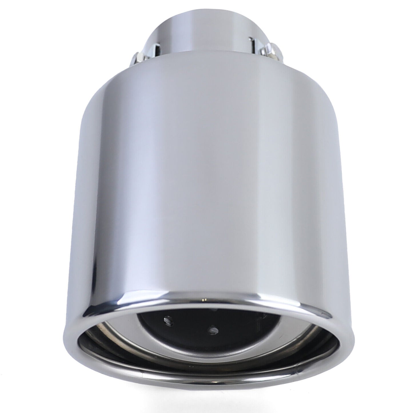 Rivestimento terminale scarico racing in acciaio inox per avvitabile ovale