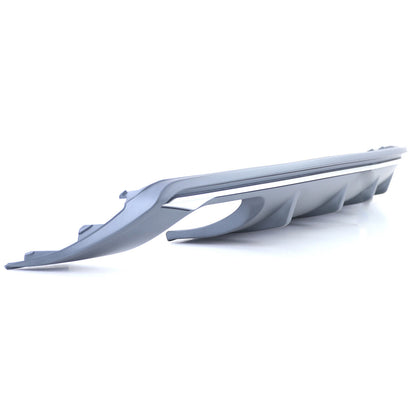 Inserto diffusore posteriore sportivo aftermarket compatibile con Audi A3 8V Berlina Convertibile 12-16 senza S-Line