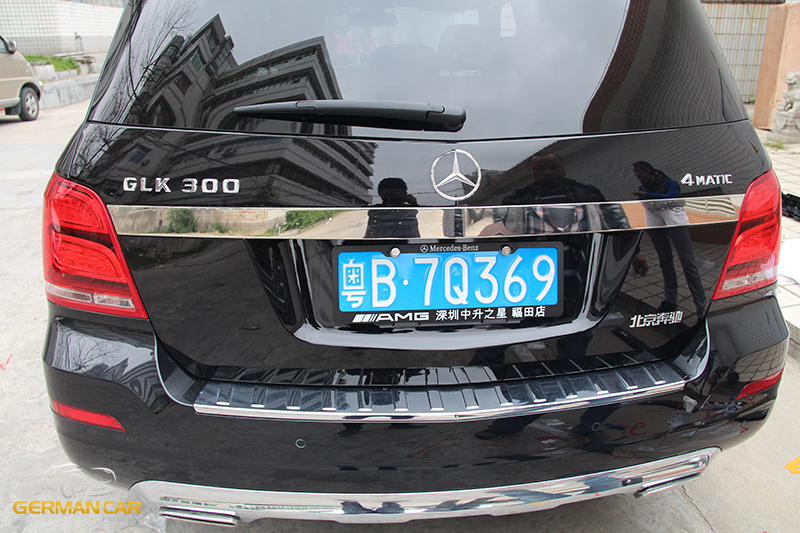 Per Mercedes X204 GLK classe acciaio inox cromo prestazioni decorative portellon