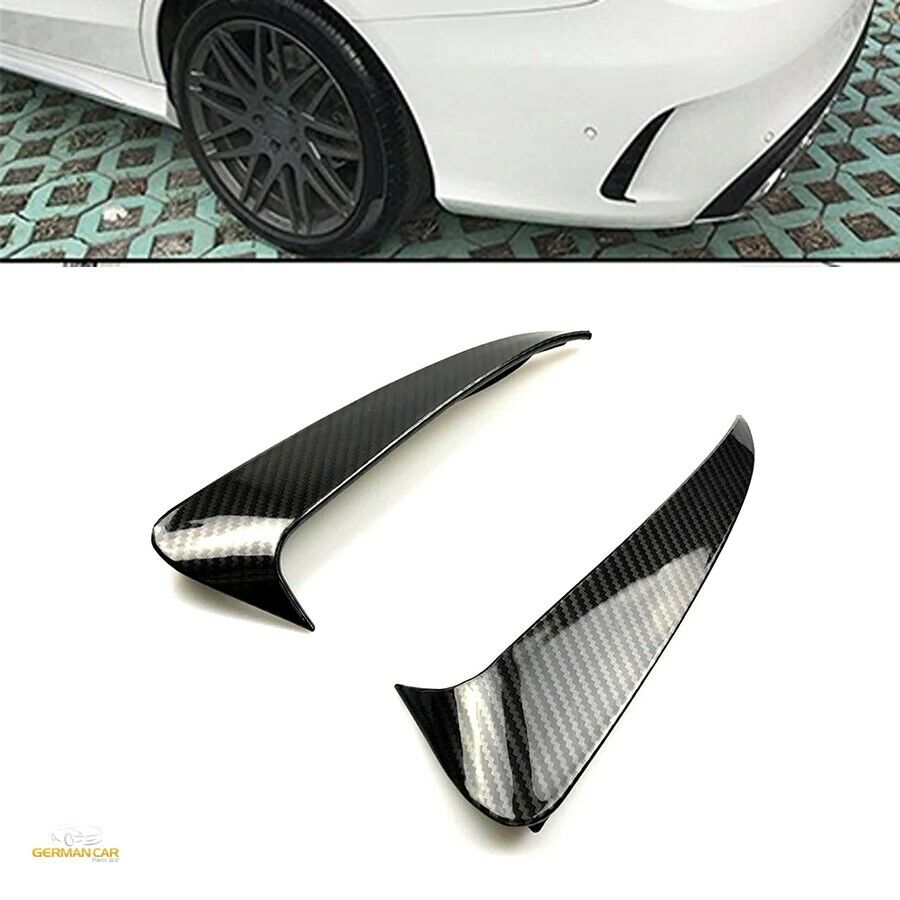 Adatto per Mercedes W205 Classe C posteriore AMG OTTICA FLICS AERO FLAPS CARBONI
