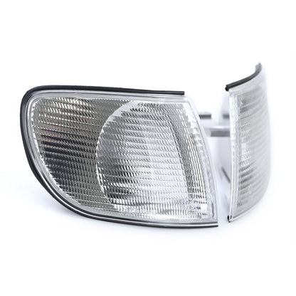 Coppia frecce bianche sinistra destra aftermarket compatibile con Audi A6 C4 94-97