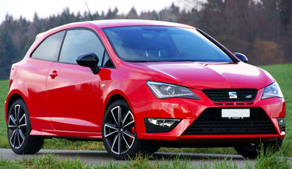 SOTTO MINIGONNE ADATTE PER SEAT IBIZA 6J IBIZA 6F IBIZA KJ 08-21 NERO LUCIDO
