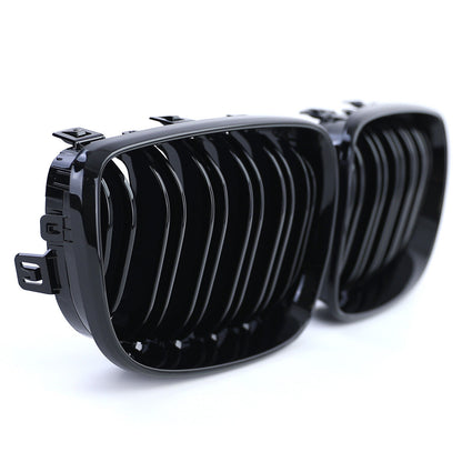 High Performance Double Bar Radiator Grille Fit For BMW E81 E88 LC