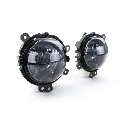 Fog Light + Daytime Running Light Smoke Black For Mini F54 F55 F56 F57 14-21 