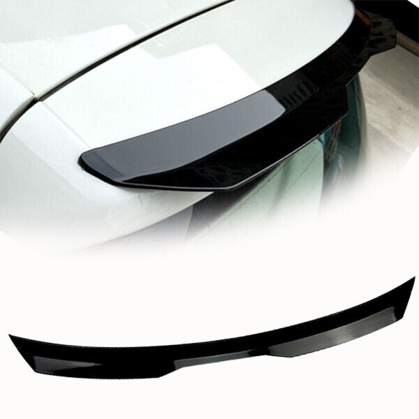 SPOILER SUITABLE FOR VW Golf 6 R GLOSSY BLACK LOOK SPORTY DESIGN BLACK 