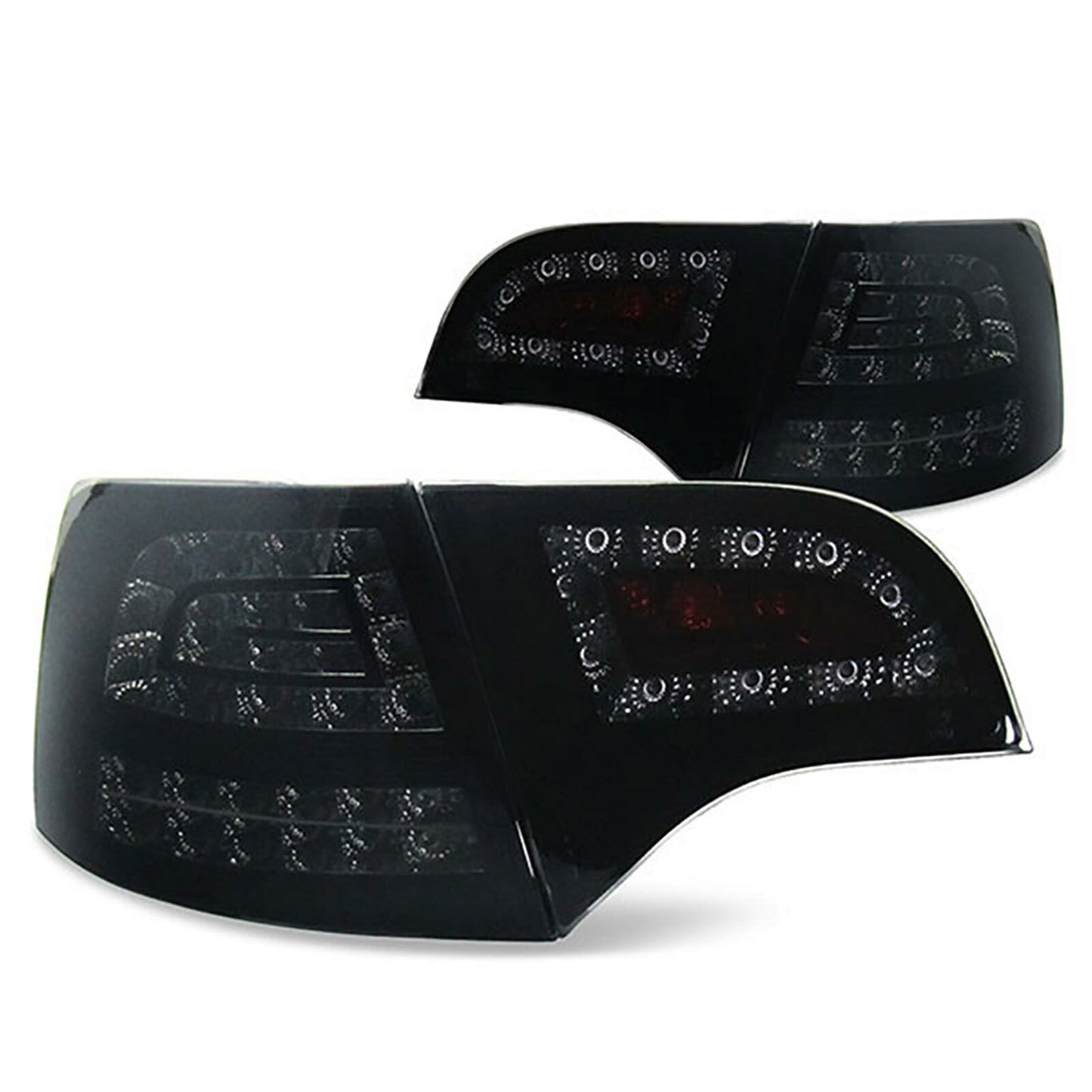 Fanali posteriori a LED + indicatori di direzione a LED neri per Audi A4 Avant
