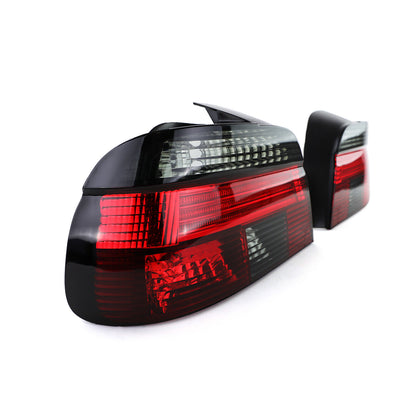 Luci posteriori adatto per BMW Serie 5 E39 berlina 95-00 rosso nero Vetro