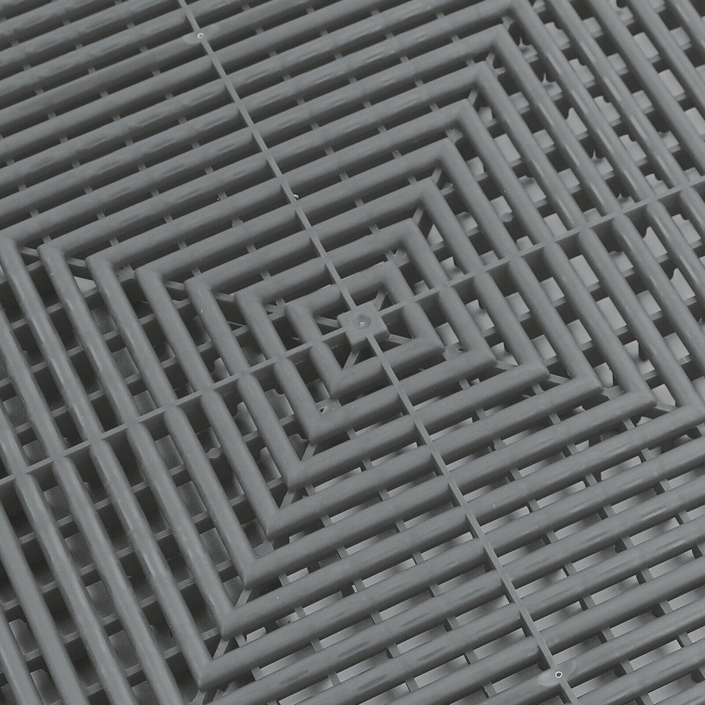 Performance Showroom Garage Floor 280cmx560cm =15.68m² Black Grey Square 