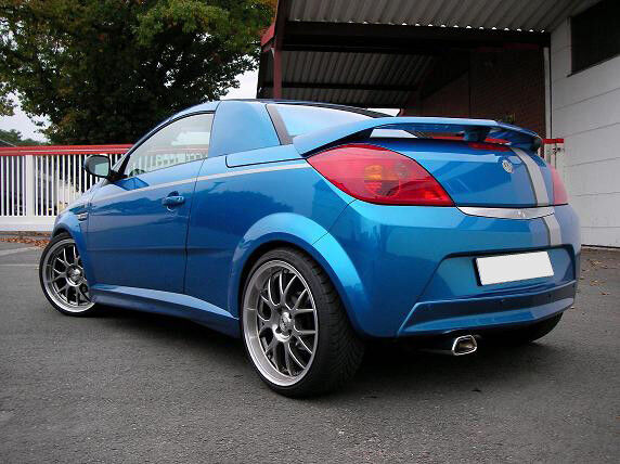 SPOILER COMPATIBILE PER POSTERIORE OPEL TIGRA TWIN TOP 2004-2009