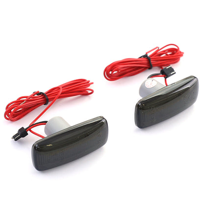 Barra luminosa a LED Indicatore Laterale Nero per Chrysler 200 07-16 300 05-06 AUTOELEGANCERICAMBI