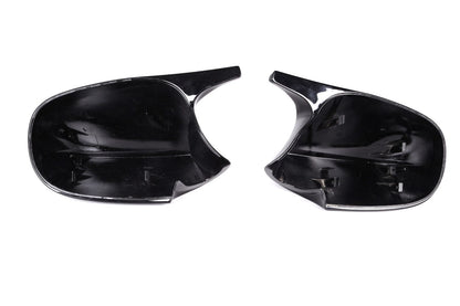 Tappi per specchietti neri sportivi per cambio per BMW E87/E81/E82/E88 + E90/E91/E92/E93 LCI