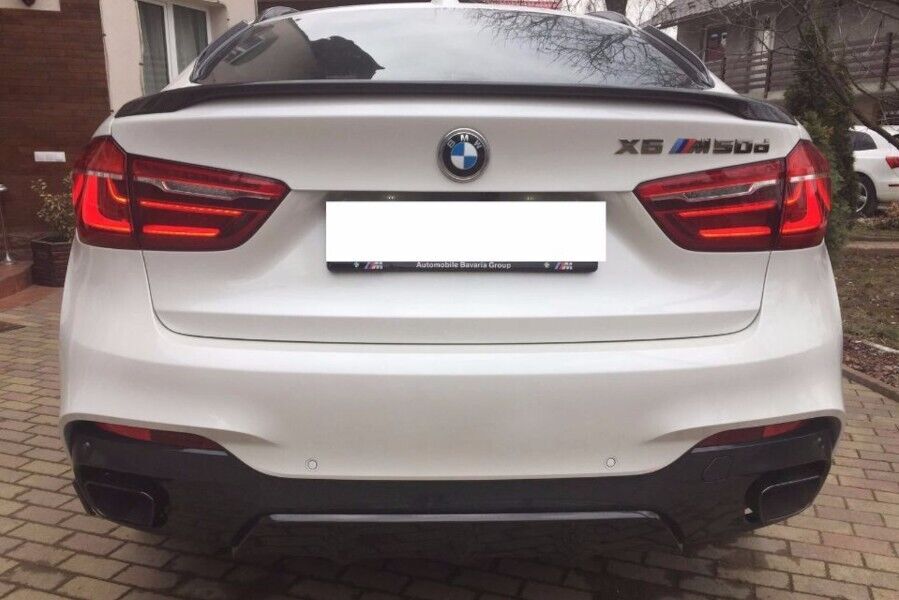 DIFUSOR adatto per BMW X6 F16 2014-2019