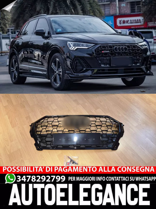Griglia adatta per Q3 2019 + Look RSQ3 nero lucido